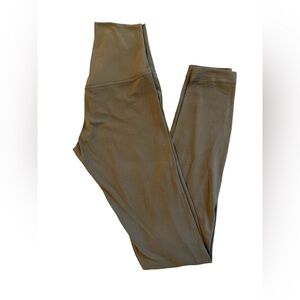 lululemon Olive Green High Rise Leggings Size 2